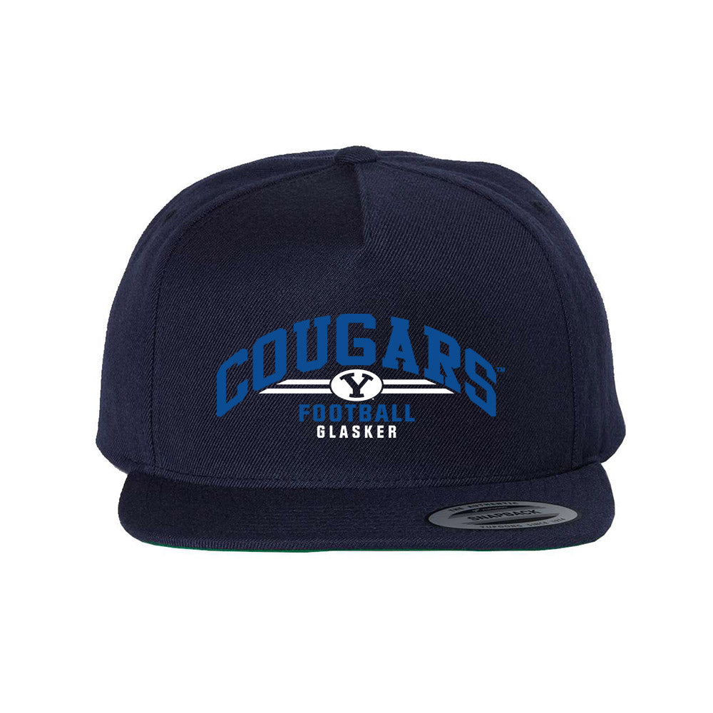 BYU - NCAA Football : Isaiah Glasker - Snapback Hat