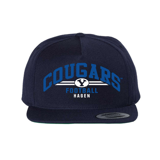 BYU - NCAA Football : Cody Hagen - Snapback Hat-0