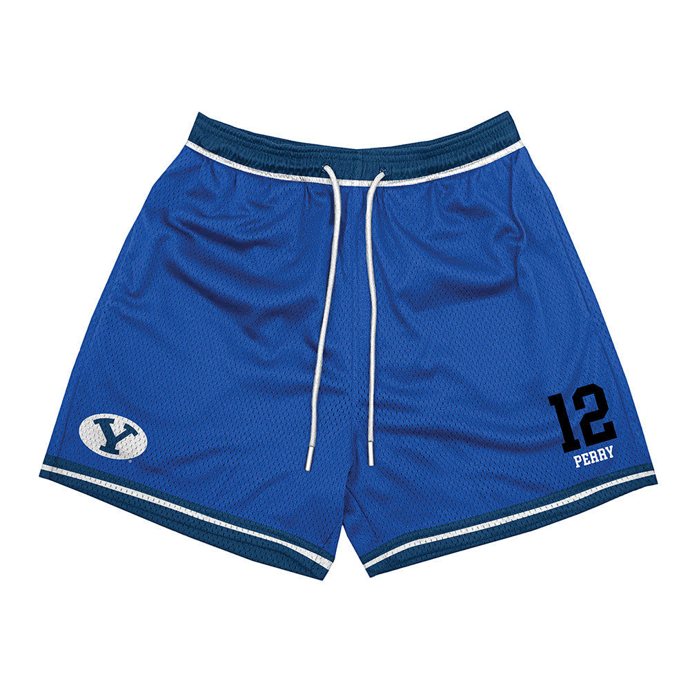 BYU - NCAA Women's Soccer : Afton Perry - Shorts-0