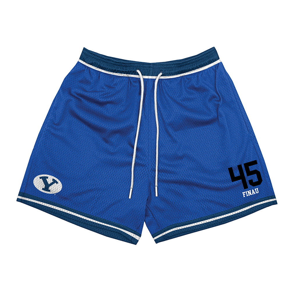 BYU - NCAA Football : Lucky Finau - Shorts-0