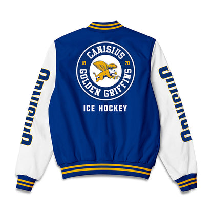 Canisius - NCAA Men's Ice Hockey : Jack Budd - Bomber Jacket