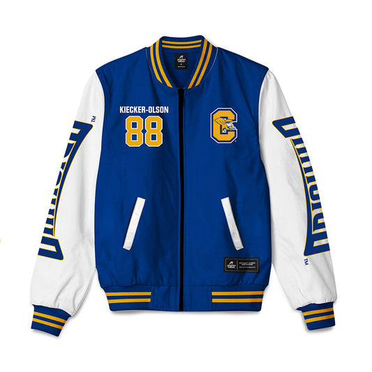 Canisius - NCAA Men's Ice Hockey : Killian Kiecker-Olson - Bomber Jacket