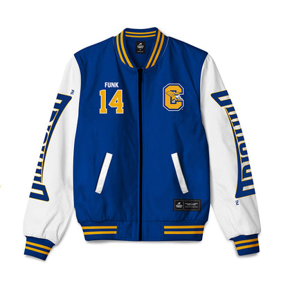 Canisius - NCAA Men's Ice Hockey : Trey Funk - Bomber Jacket-0