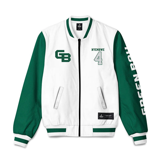 UW Green Bay - NCAA Men's Soccer : Rayme Nyembwe - Bomber Jacket-0