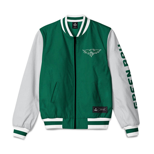 UW Green Bay - NCAA Men's Basketball : Preston Ruedinger - Bomber Jacket