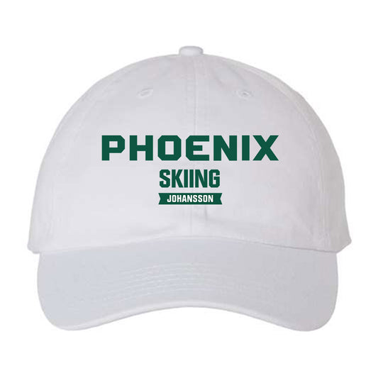 UW Green Bay - NCAA Skiing : Fisk Johansson - Dad Hat-0