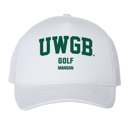 UW Green Bay - NCAA Women's Golf : Pink Mangan - Trucker Hat-0