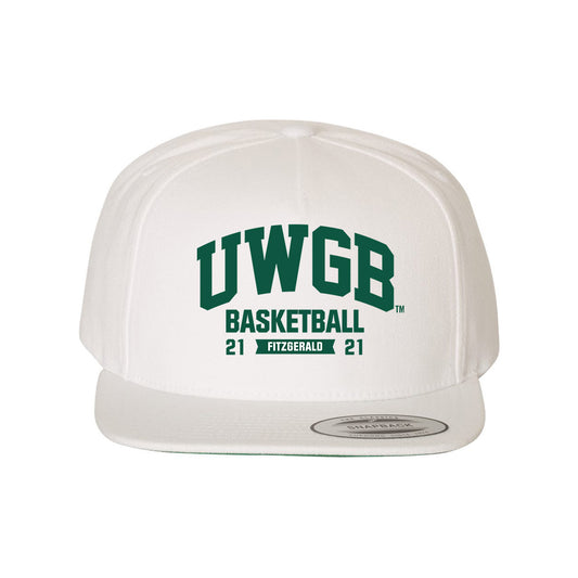 UW Green Bay - NCAA Men's Basketball : Brady Fitzgerald - Snapback Hat-0