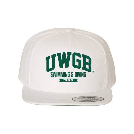 UW Green Bay - NCAA Men's Swimming & Diving : Tyler Zarbock - Snapback Hat-0