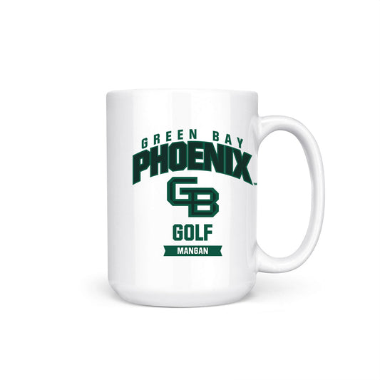 UW Green Bay - NCAA Women's Golf : Pink Mangan - Coffee Mug-0