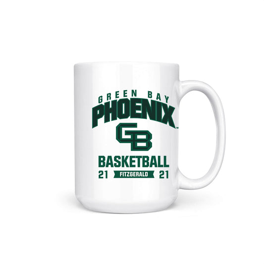 UW Green Bay - NCAA Men's Basketball : Brady Fitzgerald - Coffee Mug-0
