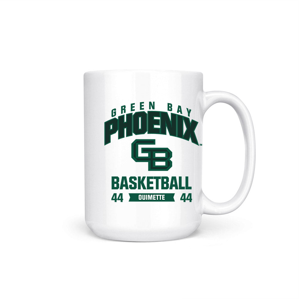 UW Green Bay - NCAA Women's Basketball : Kristina Ouimette - Coffee Mug-0