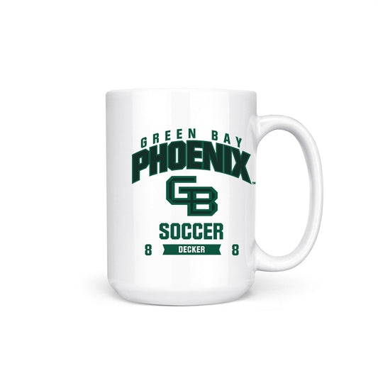 UW Green Bay - NCAA Women's Soccer : Veronica Decker - Coffee Mug-0