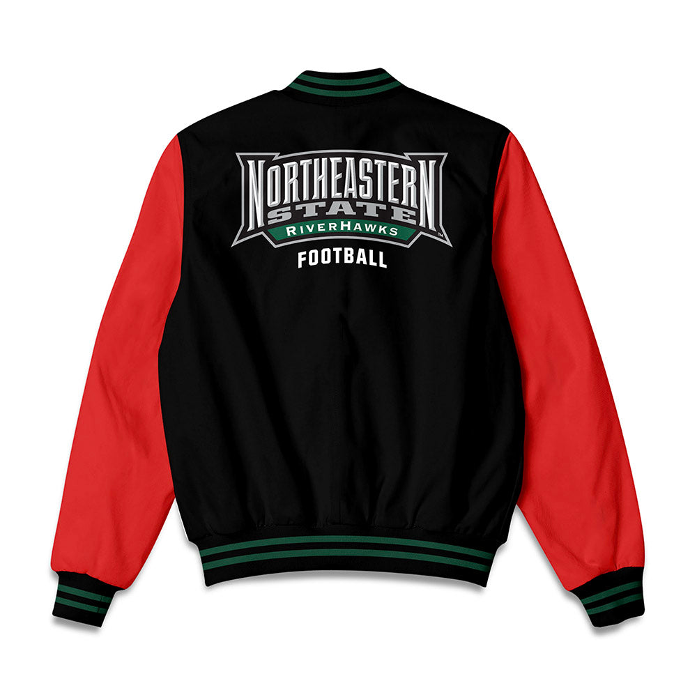 Northeastern State - NCAA Football : Ke'Aunte Thomas - Bomber Jacket