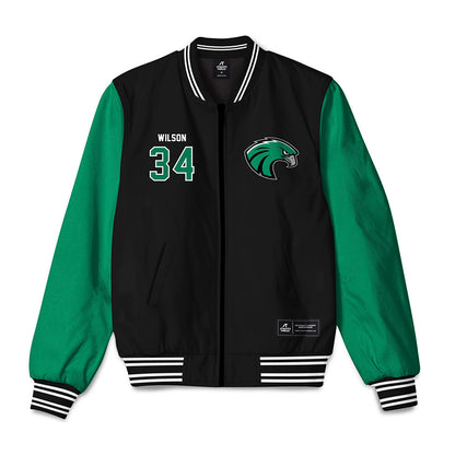 Northeastern State - NCAA Football : Donniel Wilson - Bomber Jacket-0
