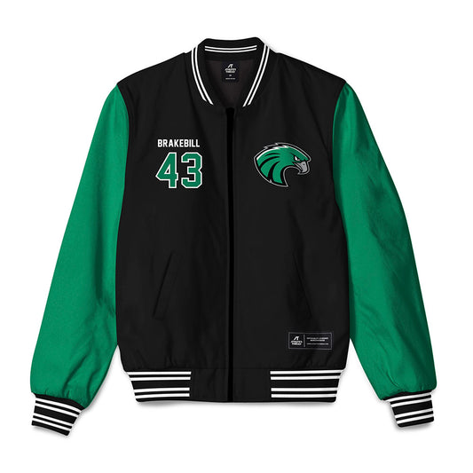 Northeastern State - NCAA Football : Kale Brakebill - Bomber Jacket-0