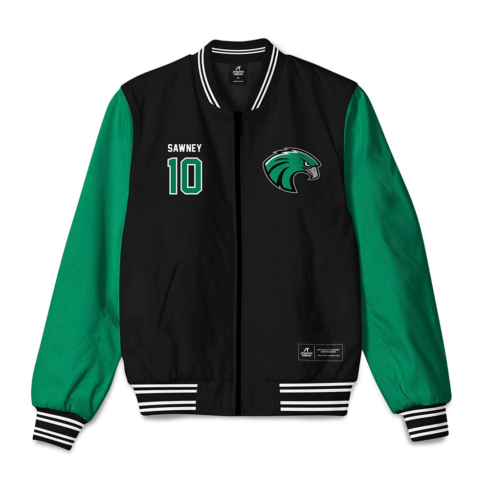 Northeastern State - NCAA Softball : Macie Sawney - Bomber Jacket-0