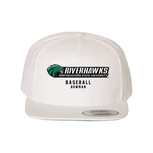 Northeastern State - NCAA Baseball : Jacob Bowman - Snapback Hat-0