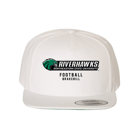 Northeastern State - NCAA Football : Kale Brakebill - Snapback Hat-0
