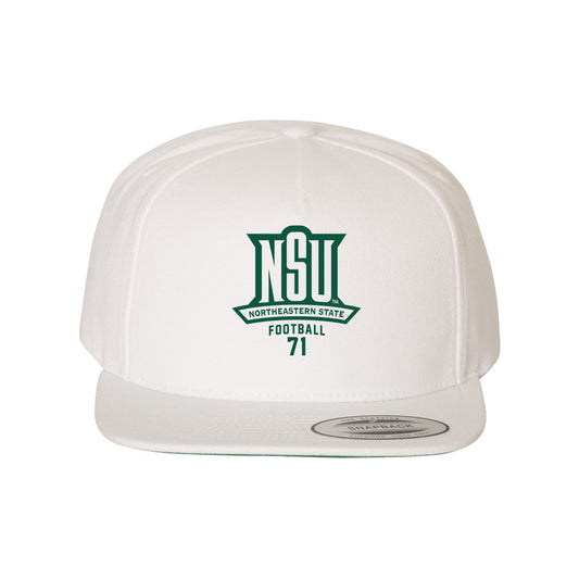 Northeastern State - NCAA Football : Cayson Badley - Snapback Hat-0