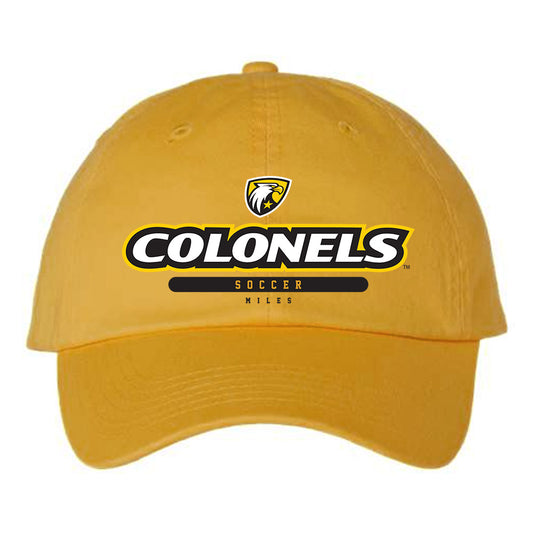 Centre College - NCAA Women's Soccer : Ashlyn Miles - Dad Hat-0
