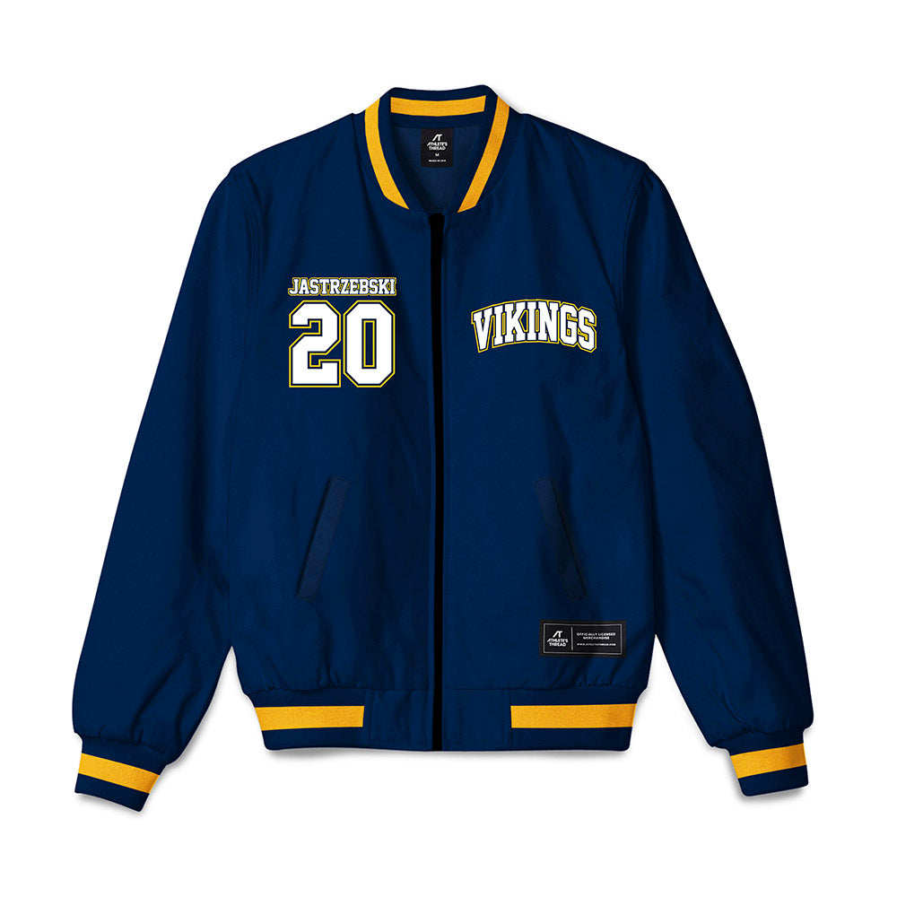 AU - NCAA Men's Ice Hockey : Jacob Jastrzebski - Bomber Jacket-0