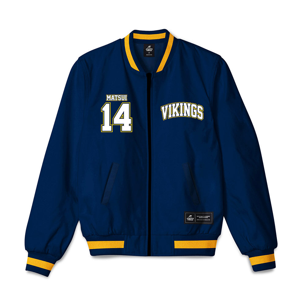 AU - NCAA Men's Ice Hockey : Payton Matsui - Bomber Jacket-0