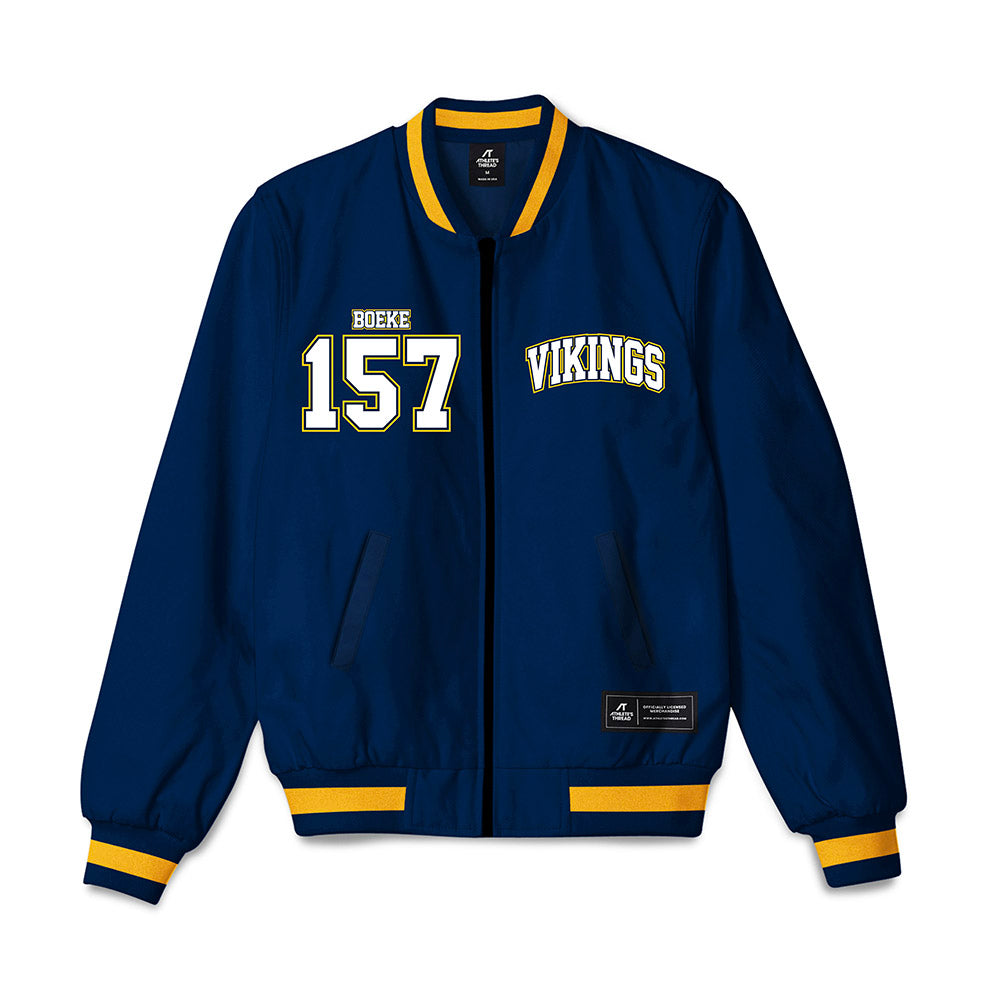 AU - NCAA Wrestling : Kyle Boeke - Bomber Jacket-0