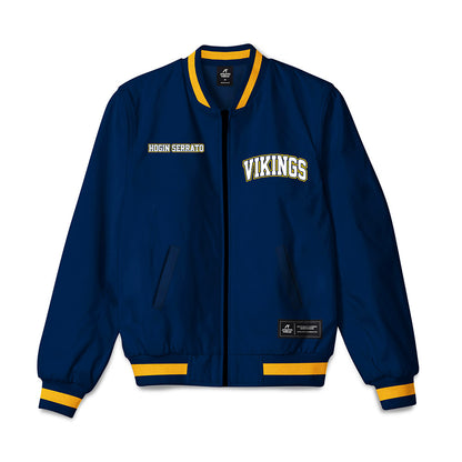AU - NCAA Men's Swimming & Diving : Dominic Hogin Serrato - Bomber Jacket-0
