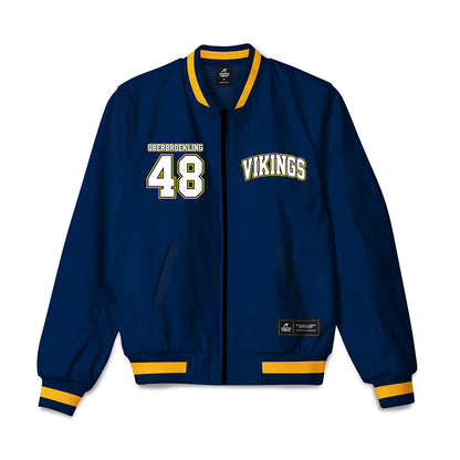 AU - NCAA Baseball : Caden Oberbroekling - Bomber Jacket-0