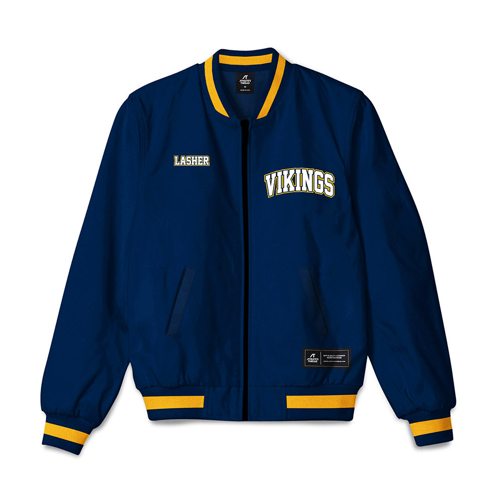 AU - NCAA Men's Swimming & Diving : Henry Lasher - Bomber Jacket-0