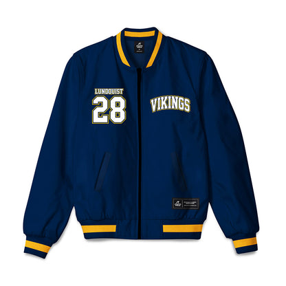 AU - NCAA Baseball : Jake Lundquist - Bomber Jacket-0