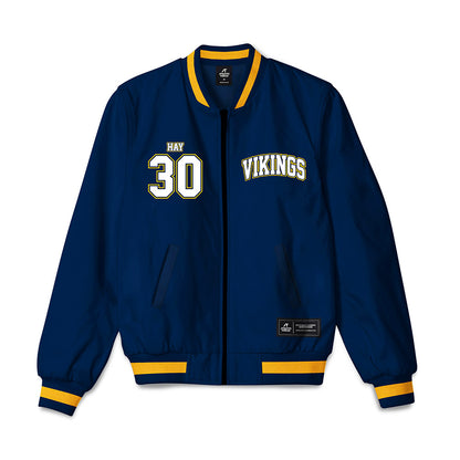 AU - NCAA Men's Ice Hockey : Kolby Hay - Bomber Jacket-0