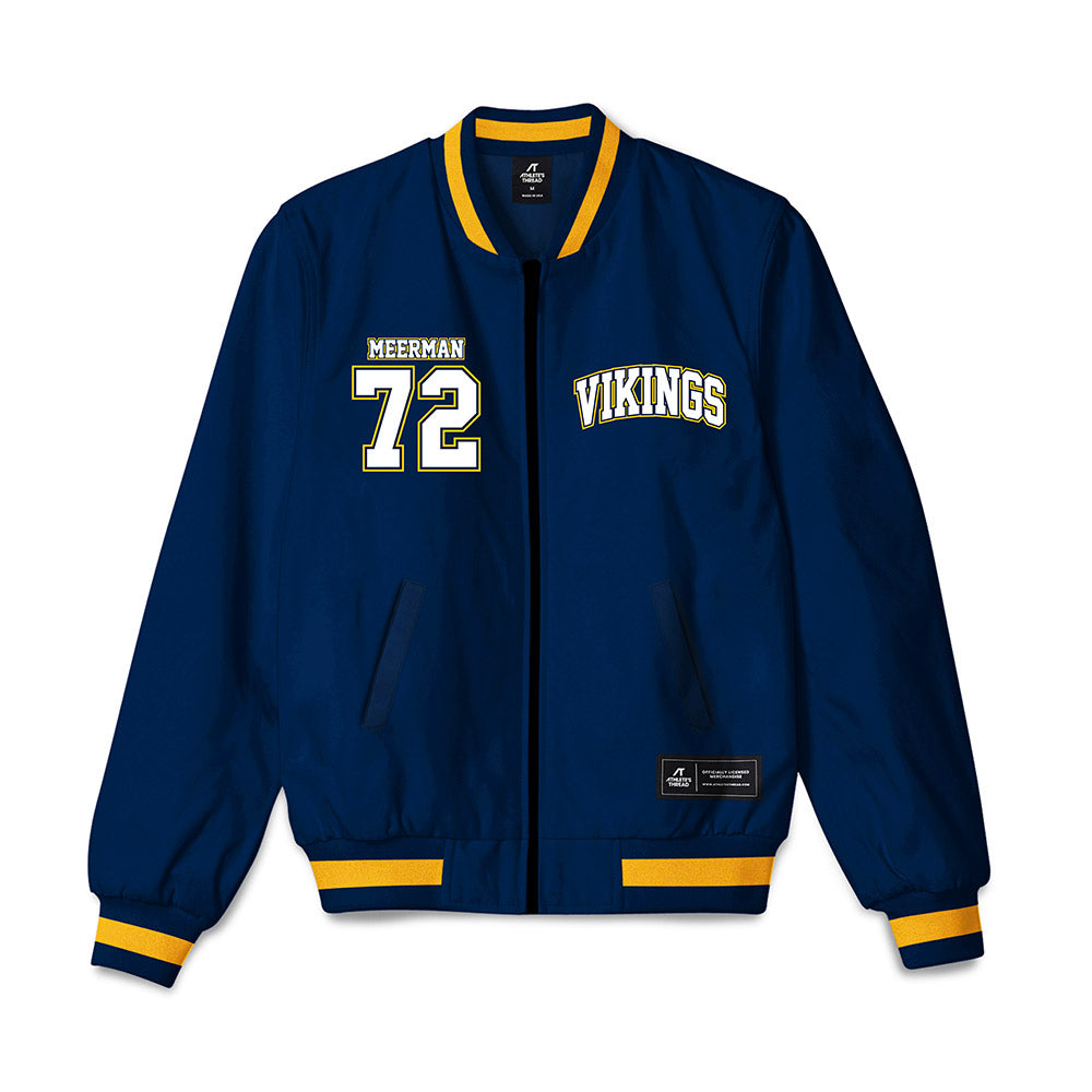 AU - NCAA Men's Ice Hockey : Brett Meerman - Bomber Jacket-0