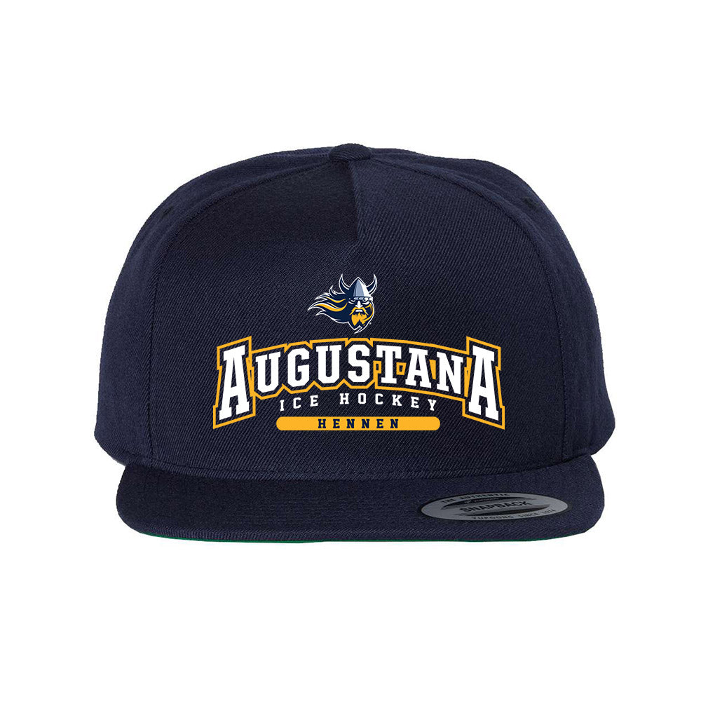 AU - NCAA Men's Ice Hockey : Hayden Hennen - Snapback Hat-0