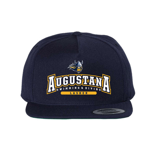 AU - NCAA Men's Swimming & Diving : Henry Lasher - Snapback Hat-0