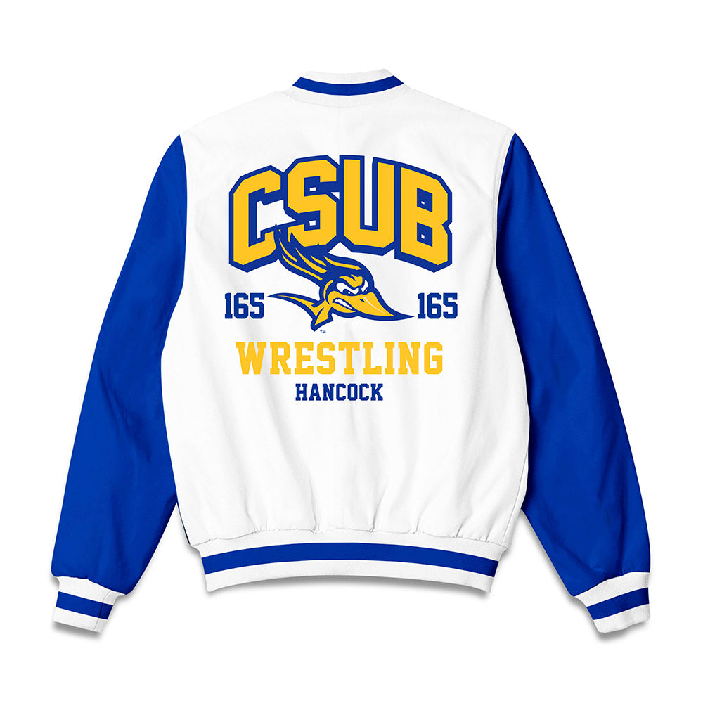 CSU Bakersfield - NCAA Wrestling : Hunter Hancock - Bomber Jacket-1