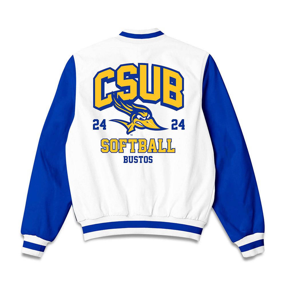 CSU Bakersfield - NCAA Softball : Bailee Bustos - Bomber Jacket