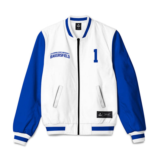 CSU Bakersfield - NCAA Men's Swimming & Diving : Parker Dominguez - Bomber Jacket