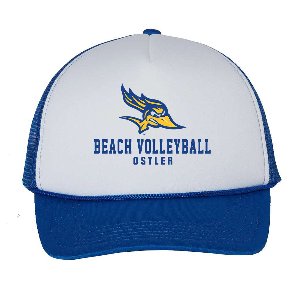 CSU Bakersfield - NCAA Beach Volleyball : Olivia Ostler - Trucker Hat-0