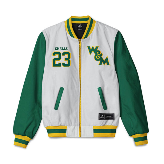 William & Mary - NCAA Football : Brayden Smalls - Bomber Jacket-0
