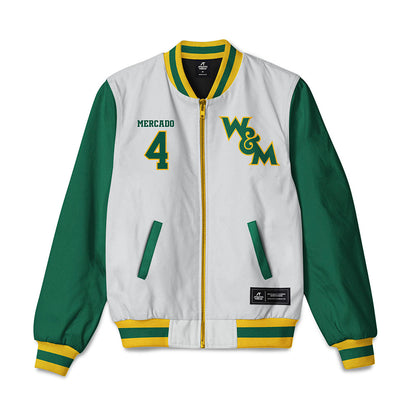 William & Mary - NCAA Women's Basketball : Arianna Mercado - Bomber Jacket-0