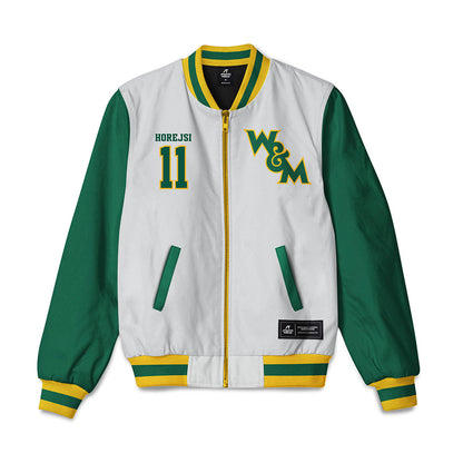 William & Mary - NCAA Women's Volleyball : Avery Horejsi - Bomber Jacket-0