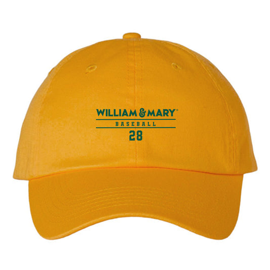 William & Mary - NCAA Baseball : Zachary Potts - Dad Hat