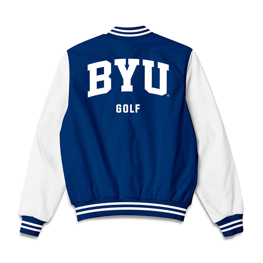 BYU - NCAA Women's Golf : Nya Palmer - Bomber Jacket-1