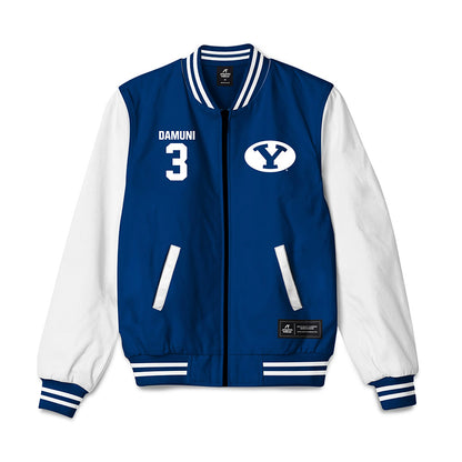 BYU - NCAA Football : Raider Damuni - Bomber Jacket