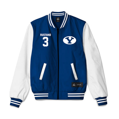 BYU - NCAA Women's Soccer : Ella Rustand - Bomber Jacket-0
