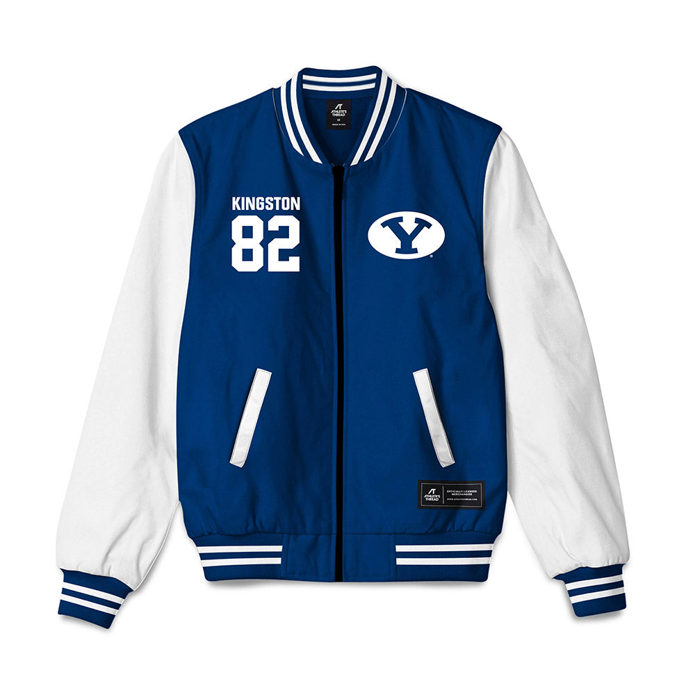 BYU - NCAA Football : Parker Kingston - Bomber Jacket