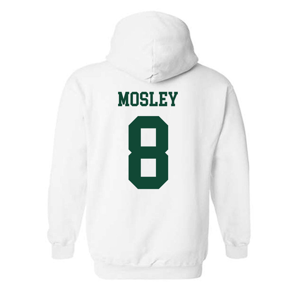 Ohio - NCAA Men's Basketball : Zay Mosley - Sports Shersey Hooded Sweatshirt-1