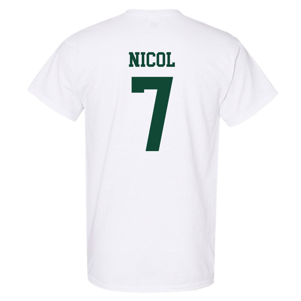 Ohio - NCAA Men's Basketball : Ben Nicol - Sports Shersey T-Shirt